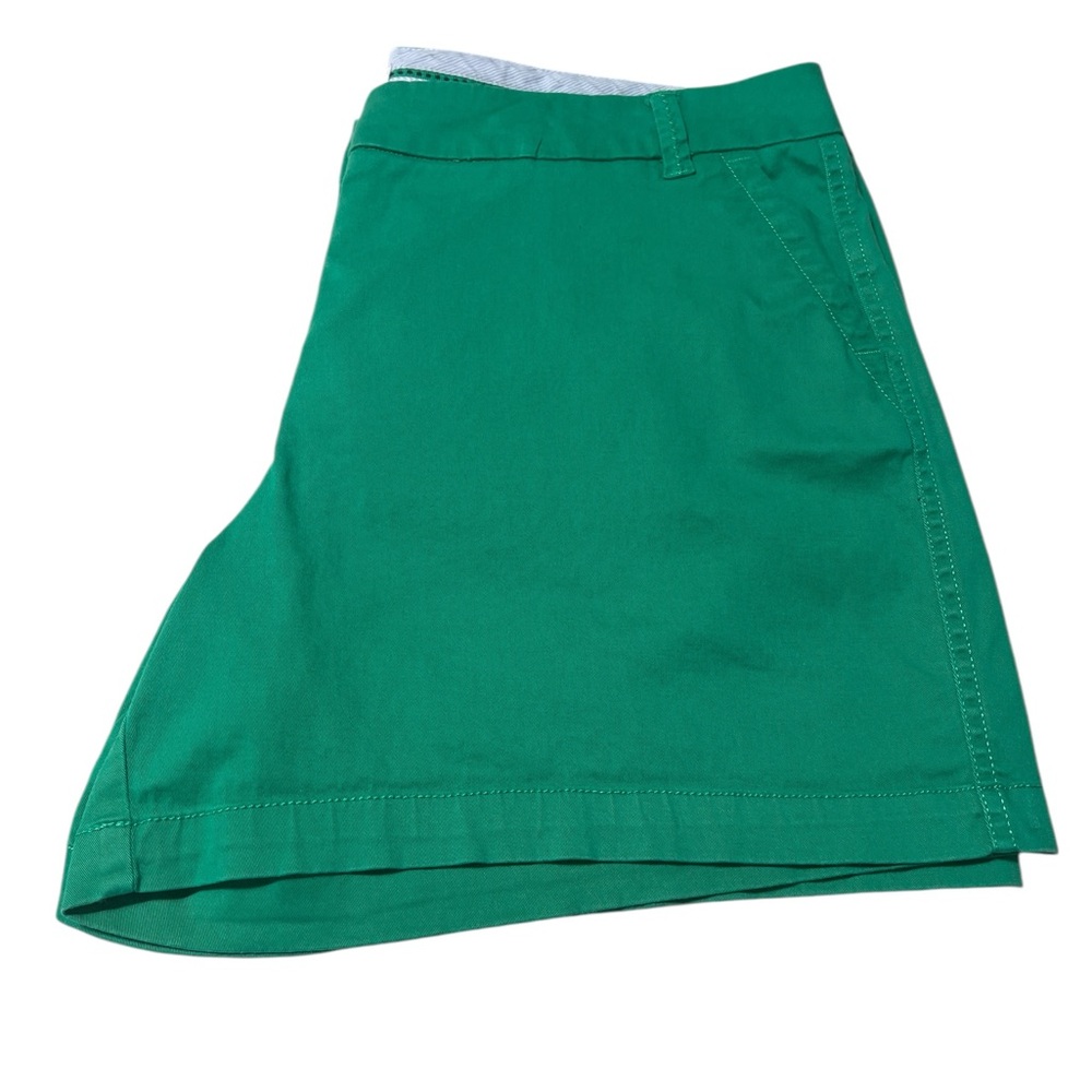 Crown & Ivy CAROLINE Green Shorts Sz/14. Cotton. - Picture 6 of 13
